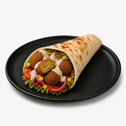 Falafel im Fladenbrot