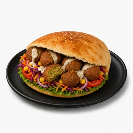 Falafel im Taschenbrot